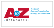 AtoZdatabases. Job Search, Business/People Profiles, Mailing Lists & Sales Leads.