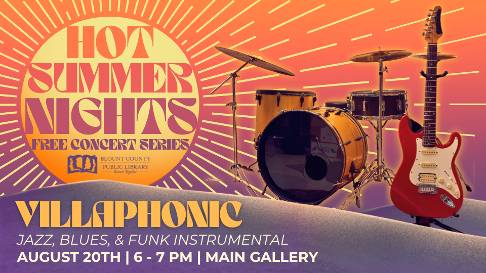 Hot Summer Nights concert series, Villaphonic, August 20th, 6 - 7 PM