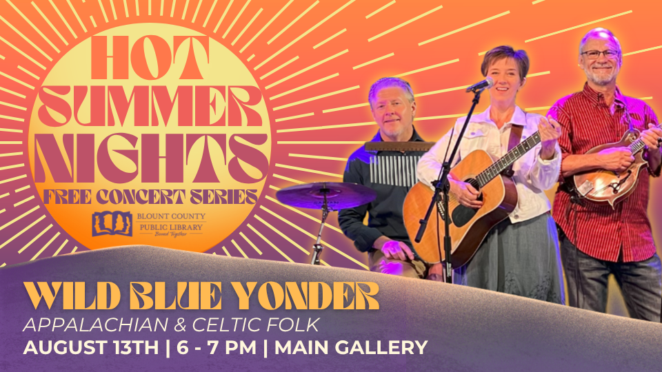 Hot Summer Nights concert series, Wild Blue Yonder, August 13th, 6 - 7 PM